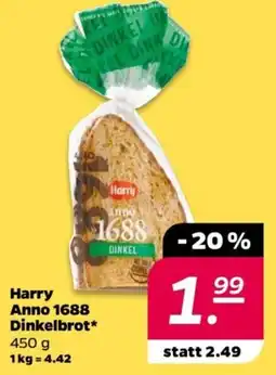 NETTO Harry Anno 1688 Dinkelbrot Angebot