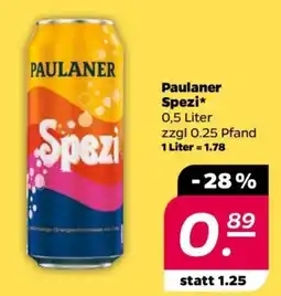 NETTO Paulaner Spezi Angebot