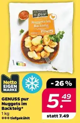 NETTO GENUSS pur Nuggets im Backteig Angebot