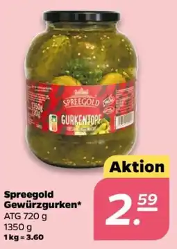 NETTO Spreegold Gewürzgurken Angebot