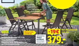 Lidl LIVARNO Geflecht-Gartenmöbel-Set Angebot