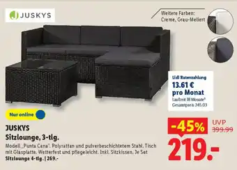 JUSKYS Sitzlounge