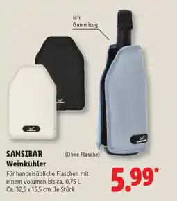 Lidl SANSIBAR Weinkühler Angebot