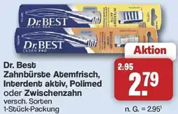 Famila Nord West Dr. Best Zahnbürste Atemfrisch, Interdent aktiv, Polimed oder Zwischenzahn Angebot