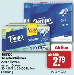 Famila Nord West Tempo Taschenbücher oder Boxen Angebot