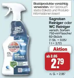 Famila Nord West Sagrotan Reiniger oder WC Reiniger Angebot