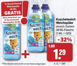 Famila Nord West Kuschelweich Weichspüler Angebot