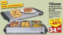 Famila Nord West TRISTAR Buffet-Servierer und Tellerwärmer BP-6285 Angebot