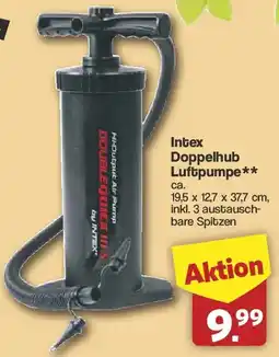 Famila Nord West Intex Doppelhub Luftpumpe Angebot