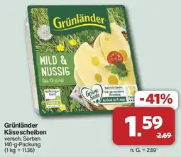 Famila Nord West Grünländer Käsescheiben Angebot