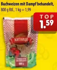 Mix Markt Buchweizen mit Dampf behandelt Angebot