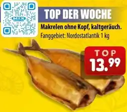 Mix Markt Makrelen ohne Kopf, kaltgeräuch. Angebot