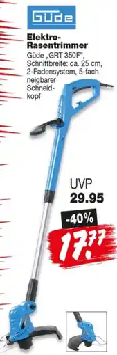 Repo Markt Güde Elektro Rasentrimmer Angebot