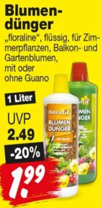 Repo Markt Blumendünger Angebot