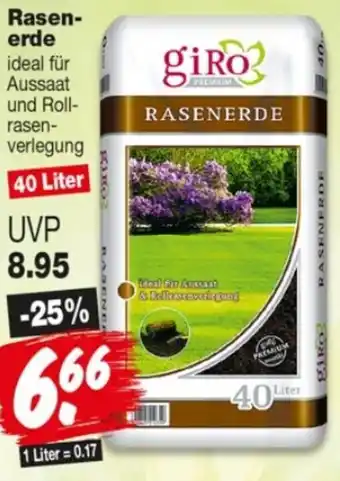Repo Markt giRo Rasenerde Angebot