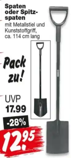 Repo Markt Spaten oder Spitzspaten Angebot