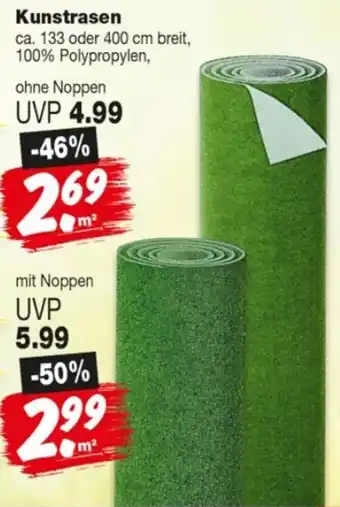 Repo Markt Kunstrasen Angebot