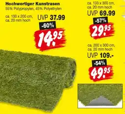 Repo Markt Hochwertiger Kunstrasen Angebot