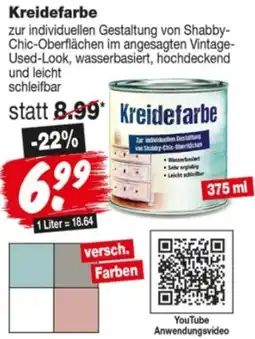 Repo Markt Kreidefarbe Angebot