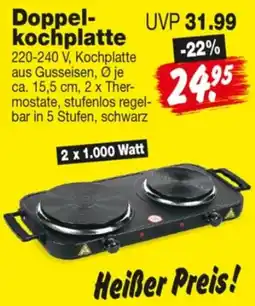Repo Markt Doppelkochplatte Angebot