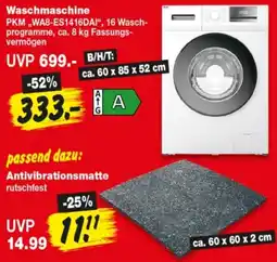 Repo Markt Waschmaschine PKM ,,WA8-ES1416DAI" Angebot