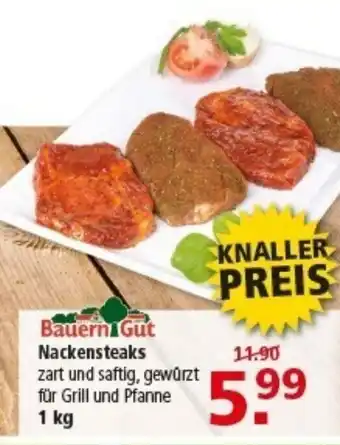 Multi Markt Bauern Gut Nackensteaks Angebot