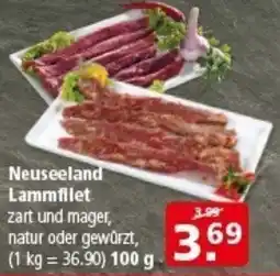 Multi Markt Neuseeland Lammfilet Angebot