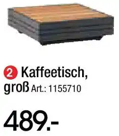 Zurbrüggen ZEBRA Kaffeetisch Angebot