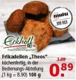 Multi Markt Frikadellen „Theos" Angebot