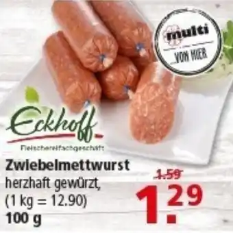 Multi Markt Zwiebelmettwurst Angebot