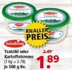 Multi Markt Tzatziki oder Kartoffelcreme Angebot