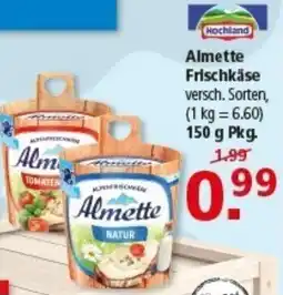 Multi Markt Hochland Almette Frischkäse Angebot