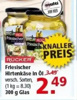 Multi Markt Friesischer Hirtenkäse in Öl Angebot