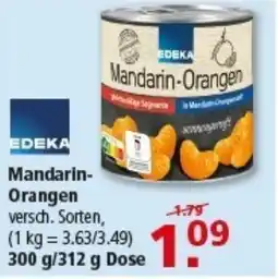 Multi Markt EDEKA Mandarin- Orangen Angebot