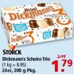 Multi Markt STORCK Dickmann's Schoko Trio Angebot