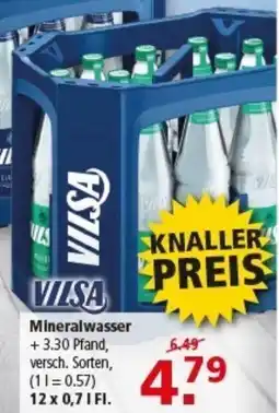 Multi Markt VILSA Mineralwasser Angebot