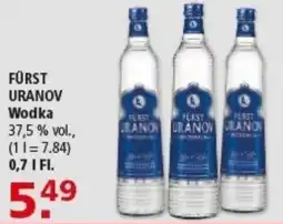 Multi Markt Fürst uranov wodka Angebot