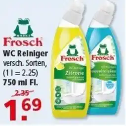 Multi Markt Frosch WC Reiniger Angebot