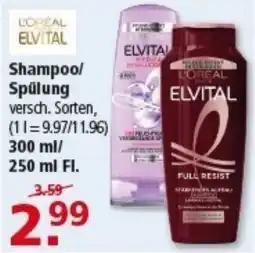 Multi Markt L'oreal elvital shampoo/ spülung Angebot