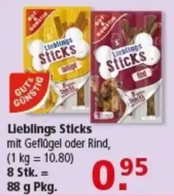 Multi Markt Lieblings Sticks Angebot