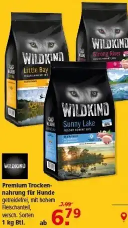 Multi Markt WILDKIND Premium Trockennahrung für Hunde Angebot