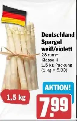 AEZ Deutschland Spargel weiß/violett Angebot