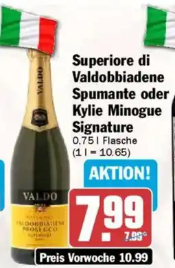 AEZ Superiore di Valdobbiadene Spumante oder Kylie Minogue Signature Angebot