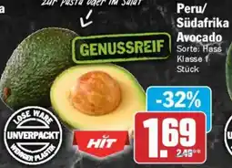 AEZ Peru/ Südafrika Avocado Angebot