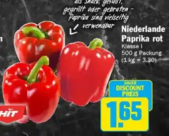 AEZ Niederlande Paprika rot Angebot