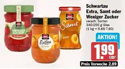 AEZ Schwartau Extra, Samt oder Weniger Zucker Angebot