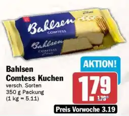 AEZ Bahlsen Comtess Kuchen Angebot