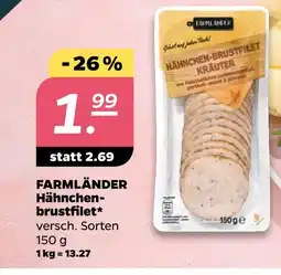 NETTO Farmländer hähnchenbrustfilet Angebot