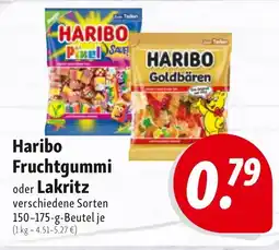 Nah & Frisch Haribo Fruchtgummi oder Lakritz Angebot