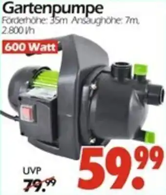 Wreesmann Gartenpumpe Angebot